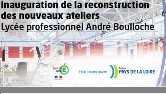 Le lycée professionnel André Boulloche inaugure la rénovation de ses ateliers
