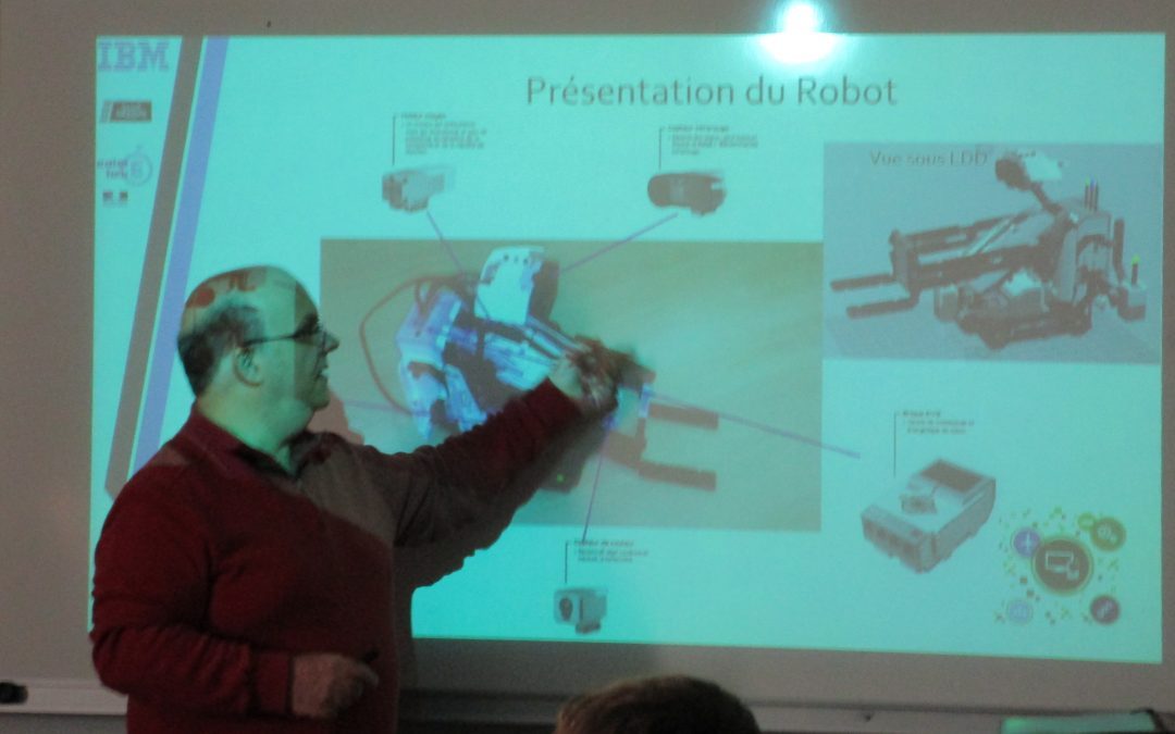 3Prépa-Métiers : Présentation du concours robotique IBM