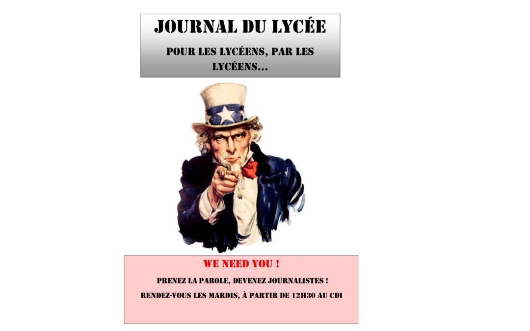 NOUVEAU : Journal du Lycée