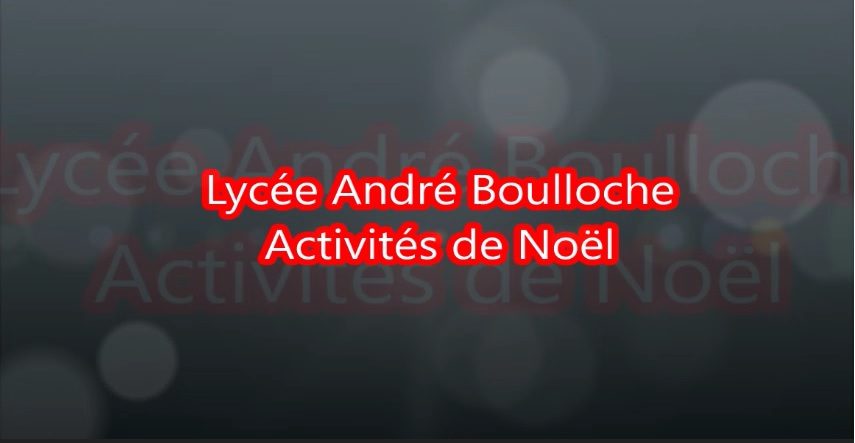 Activités de Noël