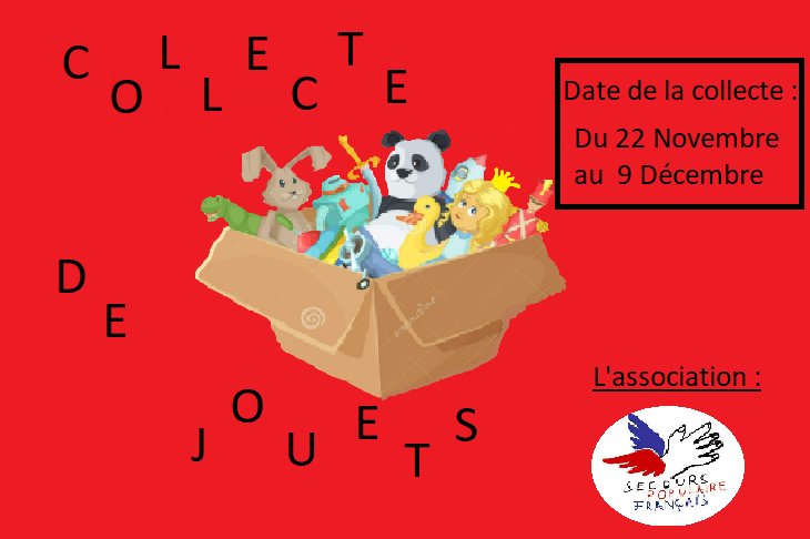 Action de solidarité / Collecte de Jouets pour Noël