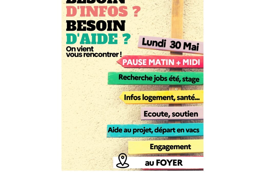 Rencontre Partenaires Jeunesse lundi 30 mai