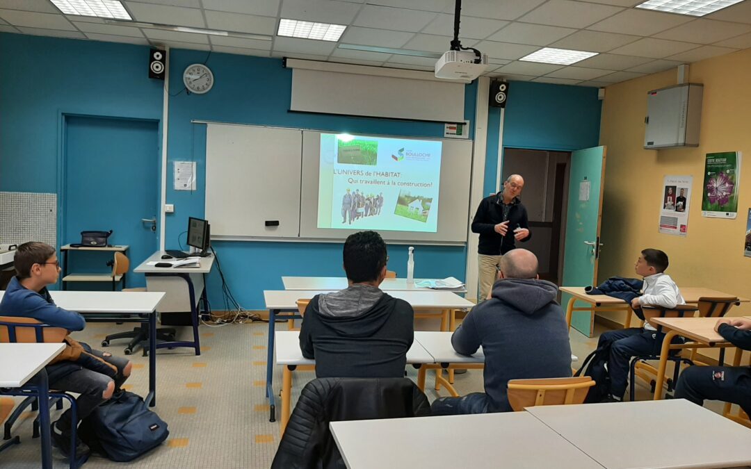 Présentation de la 3Prépa-Métiers aux collégiens de la Classe Relais