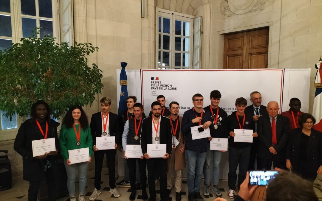 Remise des prix de l’apprentissage : 2 jeunes récompensés